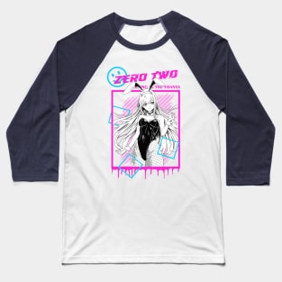 Bunny Girl Zero Two Baseball T-Shirt